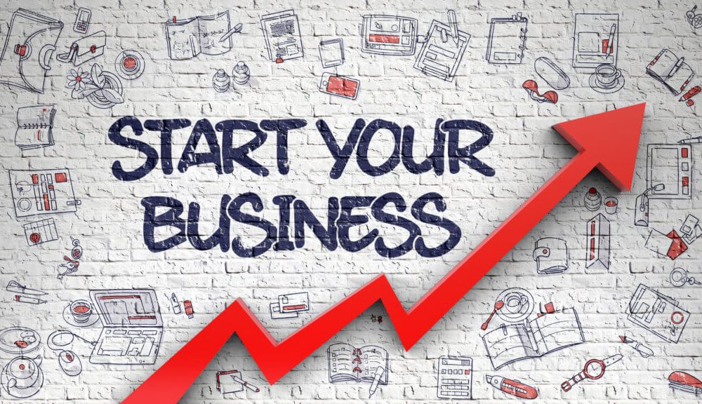 Photo Illustration of Starts Up Business