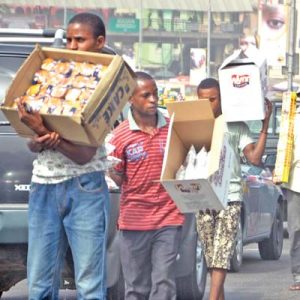 Street Trading in Lagos 